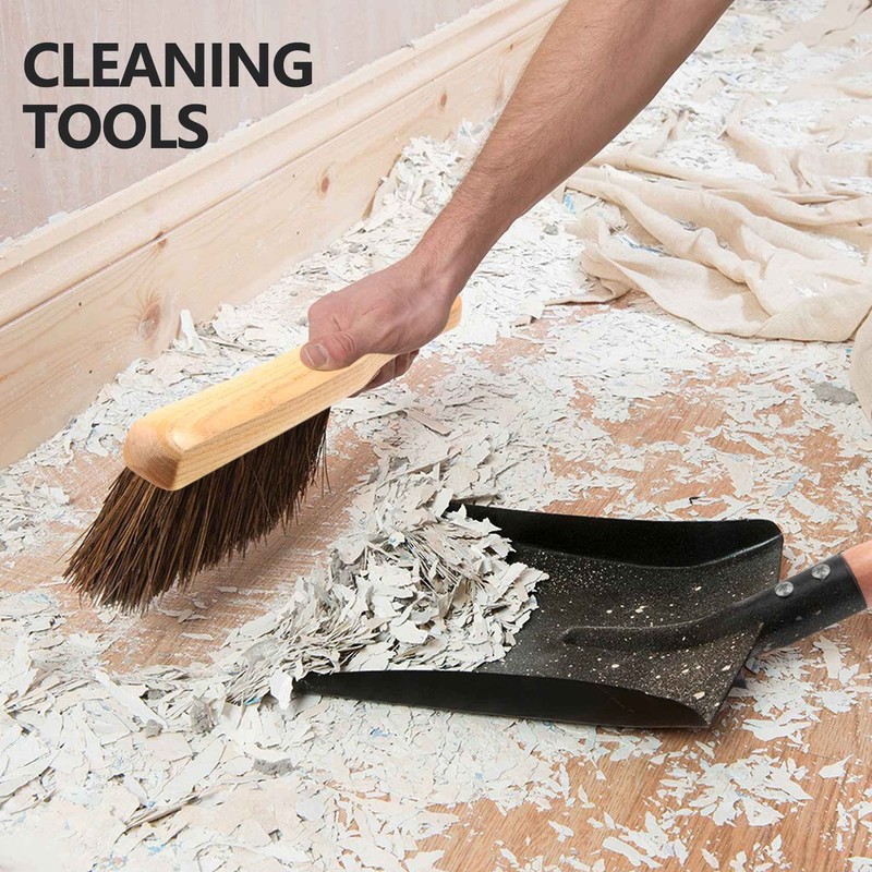Giilayky Coal Shovel and Hearth Brush Set, Fireplace Shovel and