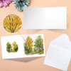 MVVMTOP 6pcs Diamond Art Painting Greeting Card, DIY Grove Diamond
