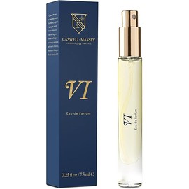 Caswell-Massey Number Six Eau de Parfum, Citrus Woody Lavender Mini Cologne for Men, Travel Size, 0.25 Fl Oz