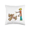 Backyard Chicken Keeping, Feeding and Farming Throw Pillow