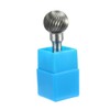 uxcell 5/8" Head 6mm Shank Tungsten Carbide Ball Shaped Rotary