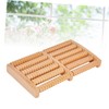 Healvian Wooden Foot Roller Massager Eco-friendly Acupressure Tool for Sore