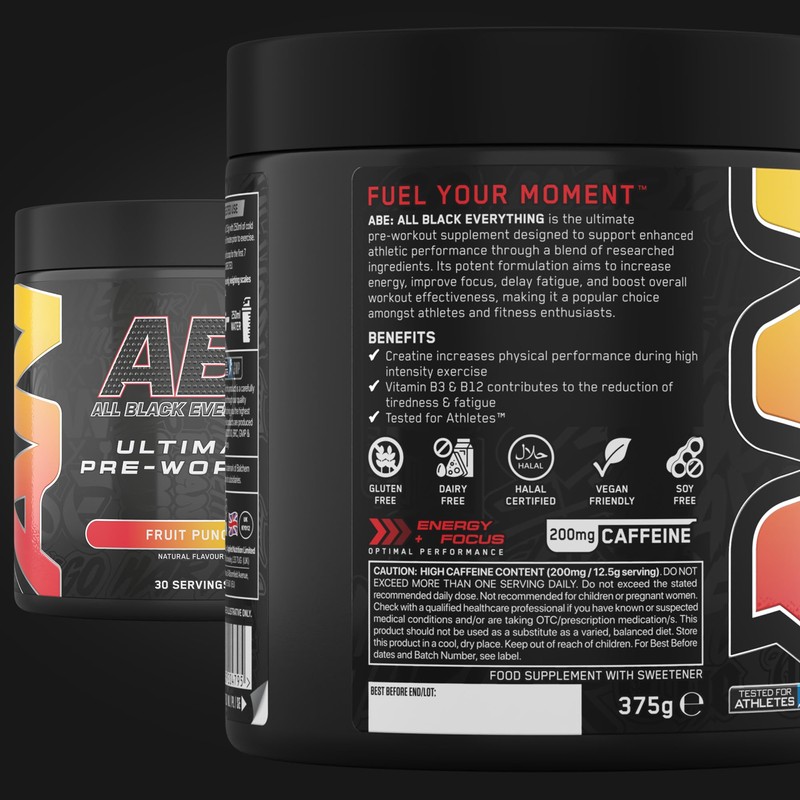 Applied Nutrition Applied Nutrition Bundle ABE Pre Workout 375g +