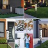 CTOL Solar Address Sign - Double-Sided LED Illuminated House Numbers,
