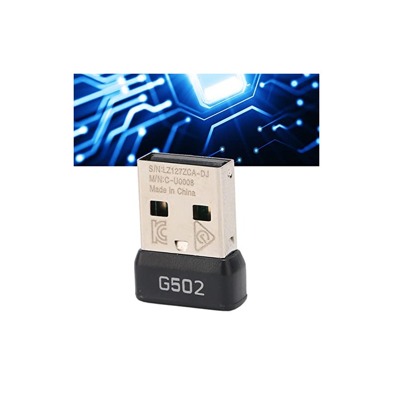 Receptor USB de Ratón Inalámbrico G502 Lightspeed 2,4 GHz, Adaptador