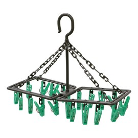 JVL Folding sock hanky dryer complete with 20 pegs