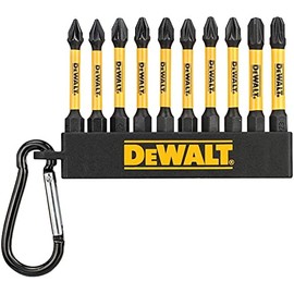 DeWalt DT7274-QZ 50mm Pozi & Phillips High Impact Screwdriver Bit Set PZ1 PZ2 PH2
