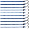 com-four® Set of 10 Rubber Tensioners – Luggage Tensioners –