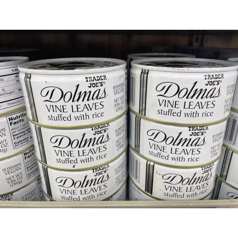 Trader Joe's 6 Cans of Trader Joe’s DOLMAS GRAPE VINE