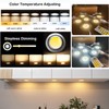 Under Cabinet Lighting Smart Puck Lights Wired Compatible with Alexa,Google