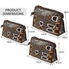 PRISMAXIC Multipurpose Cosmetic Toiletry Pouch Travelling Pouch Toiletry kit Shaving