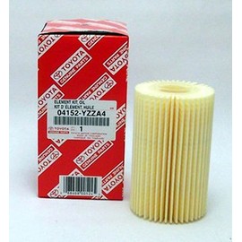 Toyota Genuine Parts 04152-YZZA4 Replaceable Oil Filter Element 1/2 Case (QTY 5)