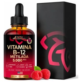 Vitamina B12 5000 Mcg Liquido Sublingual Hecho En Usa                                                                                                 