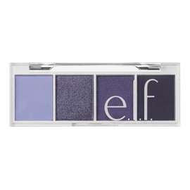 e.l.f. Bite-Size Eyeshadow, Ultra-Pigmented Eye Makeup Quad, 4 Matte & Shimmer Shades, Creamy & Blendable Powder, Açaí You, 0.12 Oz