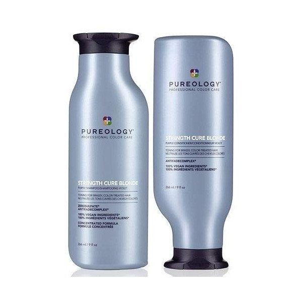 Pureology Strength Cure Blonde Shampoo 266ml & Conditioner 266ml Duo