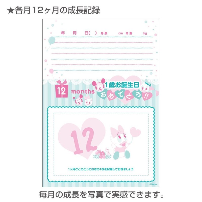 サンスター文具 ディズニー 日記帳 育児ダイアリー ミッキー&ミニー A5 S2070570
