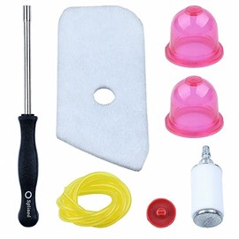 PHUOC LOC THO for Air Fuel Filter Line Repair Kit for Husqvarna 128C 128L 128R 128LD 128RJ Trimmer