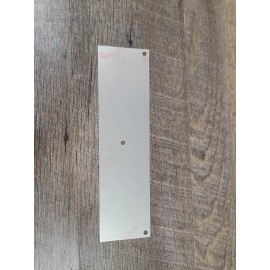 Nos 1969 Red Caution Transfer Case Draining And Refilling Plate Military? Jeep?