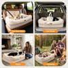 Pawaboo Dog Car Seat Bed, Memory Foam Booster for Medium/Large
