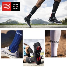 COMPRESSPORT, Pro Racing Socks V3.0 Trail Trail Socks Shock Absorption Running Foot Stability Protection and Breathability All Terrain
