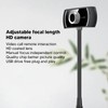 HD Webcam, USB Webcam with Manual Focus and Microphone, USB
