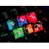 OTAKU KRAFT Red Koi Scarlet Shadow Background Ocean Keycap Custom