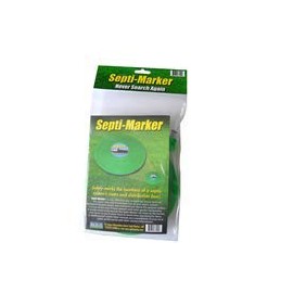 Septic-Marker by Septic Drainer - Clearly Mark Your Septic System Safely - Single Marker
