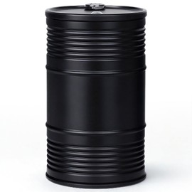 COLORBIRD Ashtray, Drum, Portable Ashtray, Stylish, Car, With Lid, Outdoor, Stand, Car Ashtray, Large Capacity, Stand Ashtray with Lid, Black