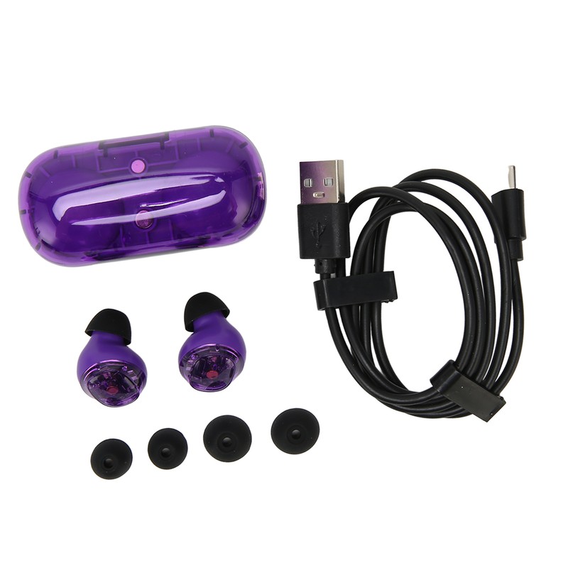Bluetooth 5.2 Earbuds LED Digital Display Portable HiFi IPX5 Waterproof