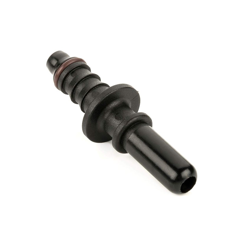 LST Quick coupling with counterpart set, fuel line, straight, smooth,