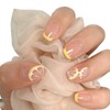 EIROVYA 24 x Lemon Style False Nail Stickers
