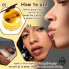 Bee Lip Balm Honey Pot,Moisturizing Honey Pot Overnight Lip Balm