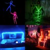 abtong Battery Powered Led Strip Lights RGB with Mini Controller