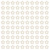 100pcs Star Paper Clips, Cute Star Paper Clips with Plating,