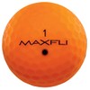 Maxfli SoftFli Matte Golf Balls – Orange