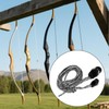 Archery Recurve Bow Stringer Tool, Heavy-Duty Nylon Safety Stringing Accessories