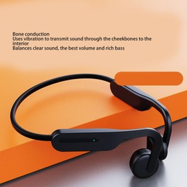 X14 Bone Conduction Headphones, BT 5.3 Stereo Open Ear Headphones, ENC Noise Reduction, IPX6 Waterproof, Sport Earphones