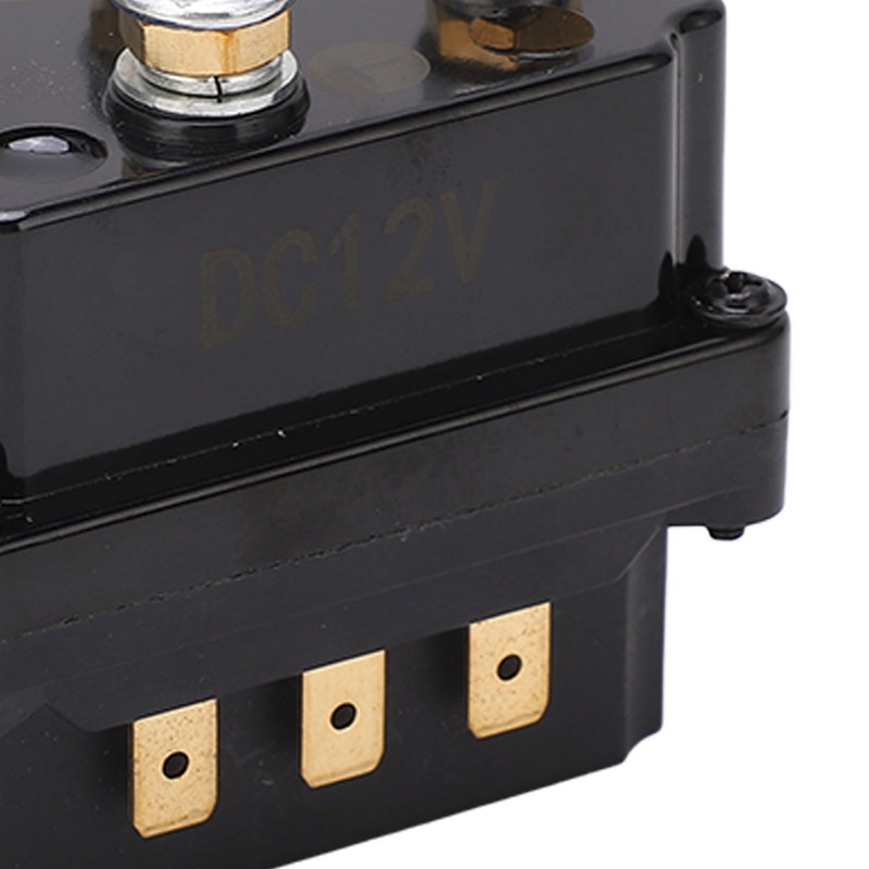 Winch Relay 250A Integrated Waterproof ABS Brass Electric Winch Relay