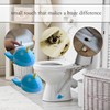 ZUNON Toilet Bolt Caps, Decorative Toilet Bolt Covers, Ceramic Cute