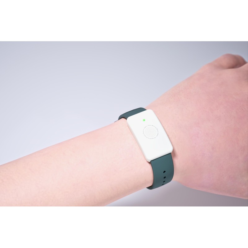 Heatstroke Prevention Wearable Device, Heatstroke Prevention Watch, Canary Plus™, white