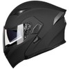 ILM Motorcycle Dual Visor Flip up Modular Full Face Helmet