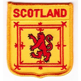 Flagline Scotland (Rampant Lion) - Country Shield Patch