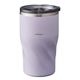 Doshisha Tumbler with Lid, 0.36 L (0.36 L), Purple RELAX