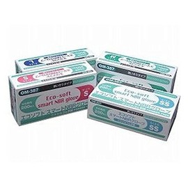 Okamoto Eco Soft Smart Nitrile OM-387S 200 Sheets / 8-2423-12