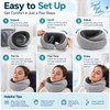 Memory Foam Travel Neck Pillow for Rest – U-Shaped Neck