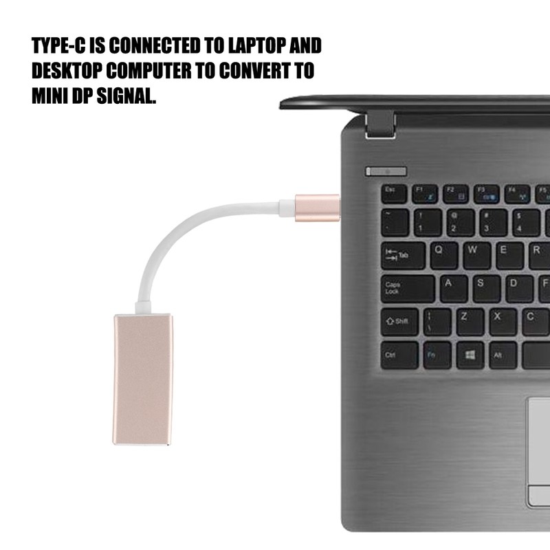 1080P TypE C to MINI DP HD Video Extension Cable