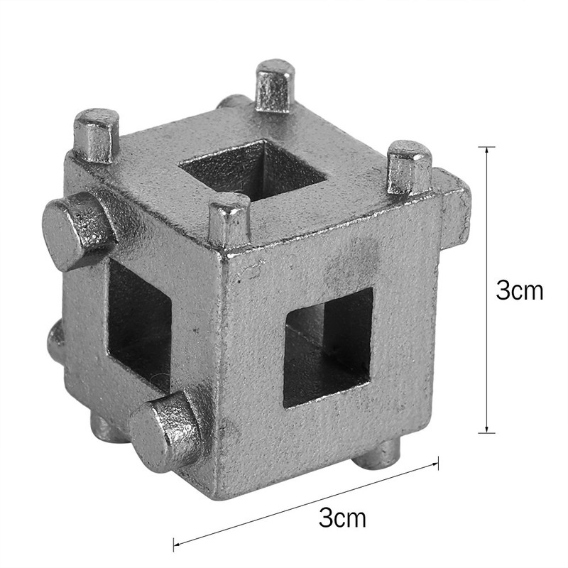 Disc Brake Piston Spreader Remover Tool 3/8-Inch Brake Piston Cube,
