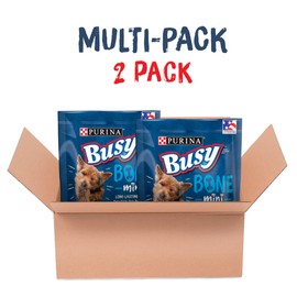Purina Busy Purina Busy Made in USA Facilities Small Breed Dog Bones, Mini - (Pack of 2) 12 ct. Pouches