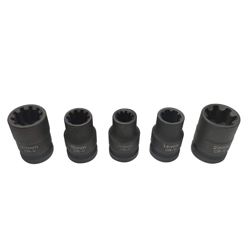 Brake Caliper Socket Set Compatible with VW VAG, 5PCS Caliper