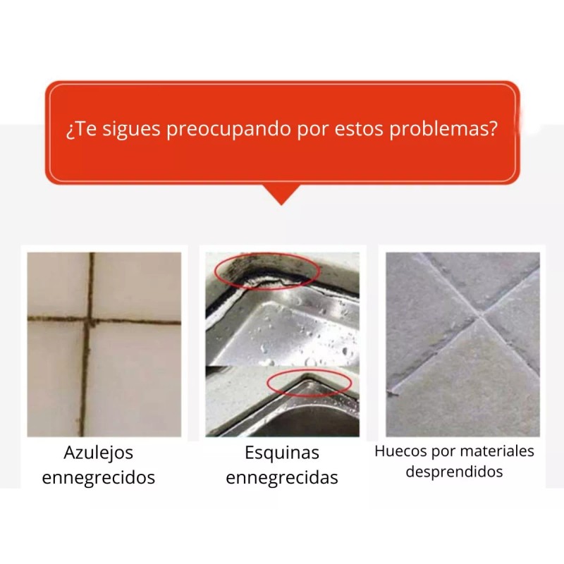 Estuchelandia Rotulador Impermeable Azulejos Pared Suelo Emboquillado Baño